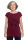 Frauenshirt Schmetterlingswiese, ruby M