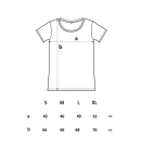 Frauenshirt Esel grau meliert S