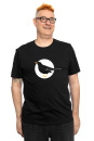 Männershirt Kenia Fair Trade Amsel, schwarz XL