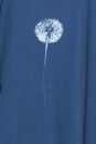 Männershirt Kenia Fair Trade Pusteblume dunkelblau *Einzelstück Größe XL