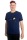 Männershirt Kenia Elster dunkelblau M