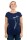 Frauenshirt Kenia Fair Trade Raglan Schafgarbe medieval blue XL