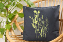 Kissenbezug Wilde Wiese anthrazit 40*40