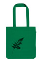 Fashion-Bag Farn kelly green schwarzer Druck