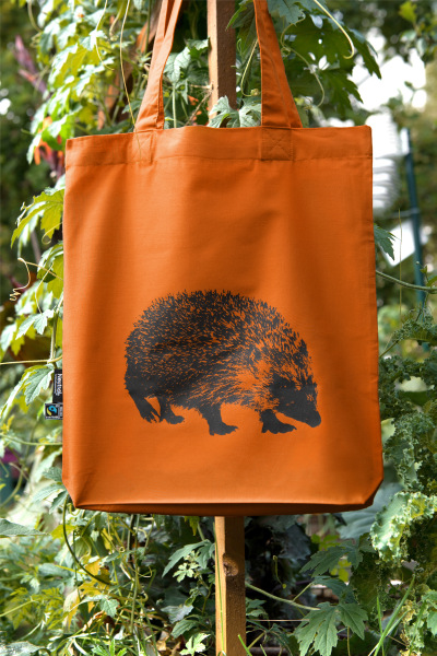 Bio-Fashion-Bag Igel orange