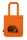 Bio-Fashion-Bag Igel orange