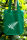 Fashion-Bag Farn kelly green weißer Druck