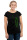 Frauen Raglan-Shirt Kenia Spitzwegerich schwarz