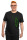 Männershirt Kenia Spitzwegerich schwarz