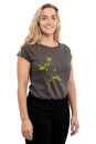 Frauenshirt Kenia Fair Trade Raglan Schöllkraut...