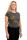 Frauenshirt Kenia Fair Trade Raglan Schöllkraut dunkelgrau