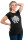 Frauen Raglan-Shirt Kenia Wilde Möhre schwarz